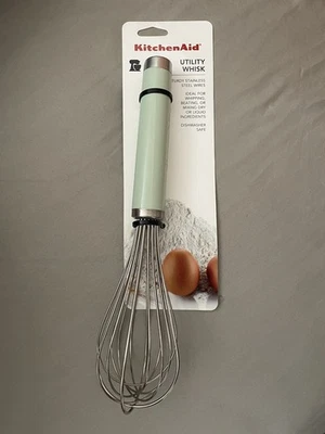 Brand NEW Kitchen Aid Green Pistachio Utility Hand Whisk KE060OHPIA - Image 1 of 4