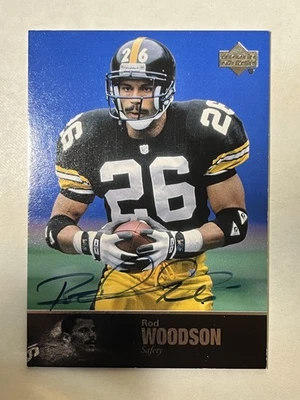 2008 UD Ultimate Rod Woodson Auto  - Image 1 of 2