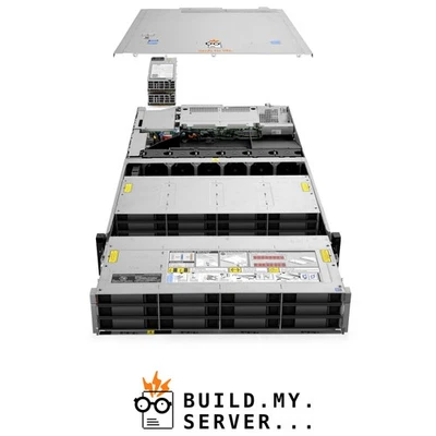 Dell PowerEdge R740xd2 Server 2.10Ghz 12-Core 64GB RAM 26x Caddies Jellyfin Plex - Image 1 of 4