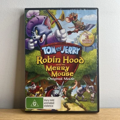 Tom and Jerry: Robin Hood and His Merry Mouse DVD Region 4 - Image 1 of 4