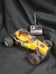 Vintage 1985 NIKKO RC MOSQUITO BUGGY 1/14 Battery Clean With Remote NOT TESTED - Picture 1 of 13