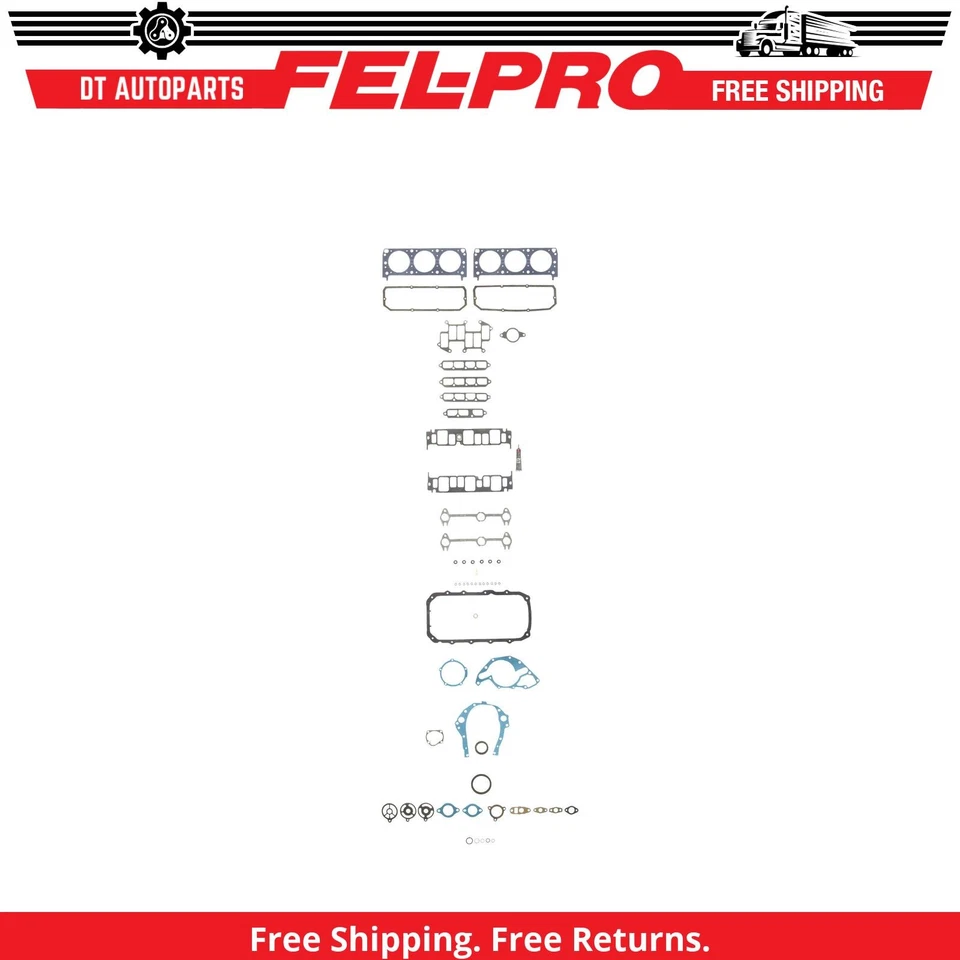 For 1987-1989 GMC S15 Jimmy 2.8L V6 Engine Gasket Set Fel-Pro 1988 - Image 1 of 1