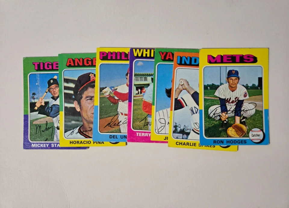 1975 TOPPS MINI BASEBALL CARDS #134-244 "PICK A CARD" - Image 1 of 1