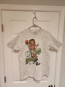 VTG Dominique Wilkins Caricature Boston Celtics Salem Sportswear Adult Large. H1 - Picture 1 of 5