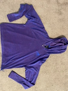 Adidas Langarmpullover Damen Aeroredy Lila Blau - Bild 1 von 4