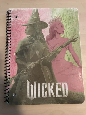 WICKED Movie Single Subject Notebook 70 Pages Universal NEW Ariana Grande - Image 1 of 3