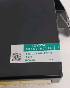 10-14 Toyota Tundra AC CLIMATE TEMPERATURE CONTROL MODULE 88650-0C320 - Bild 1 von 5