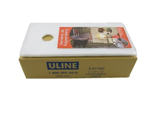 1000 bolsas de pomo de puerta ULINE S-2176C para volantes folletos postales 6 x 12 x 1/2 - Imagen 1 de 4