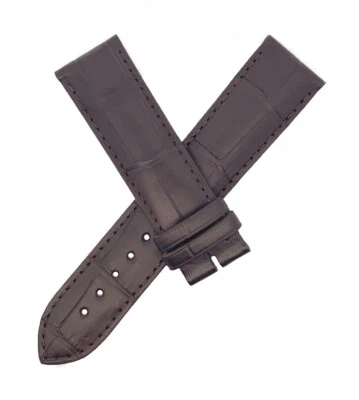 Correa de reloj Longines 21 mm x 20 mm marrón cocodrilo L682166618 Foto 1 de 3