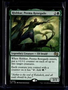 Rishkar, Peema Renegade - 708 - J25 - NM - MTG Magic the Gathering - Picture 1 of 1