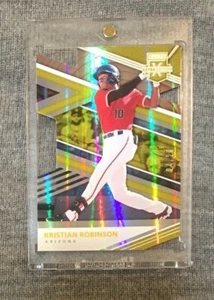 Kristian Robinson 2020 Panini ELITE EXTRA EDITION #D/24 GOLD ARIZONA #! PROSPECT - Bild 1 von 3