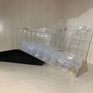 Portable Plastic Craft Organizer Easy to Carry Keep Small Items Organized - Picture 1 of 12
