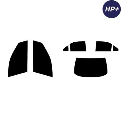 For Mercedes S-Class 4-door Berlina 02-06 Carbon Pre Cut Window Tint Full 2-ply - Image 1 of 4