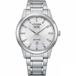 CITIZEN ECO-DRIVE CLASSIC OROLOGIO DA UOMO SOLOTEMPO IN ACCIAIO AW0100-86A - Imagen 1 de 14