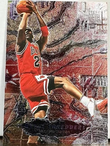 1996/97 Fleer Metal MICHAEL JORDAN “Metal Shredders” #241 mint from pack - Picture 1 of 2