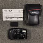Yashica EZS Zoom 70 Point Shoot 35mm Compact Film Camera w/ Case Manual