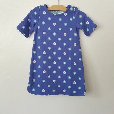Vestido Floral Acolchado Gymboree Tails of The City Niñas 8 Periwinkle Nuevo con Etiquetas   Foto 1 de 4
