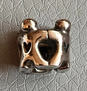 Chamilia Solid Sterling Silver - Circle of Friends - Bead Charm - Picture 1 of 5