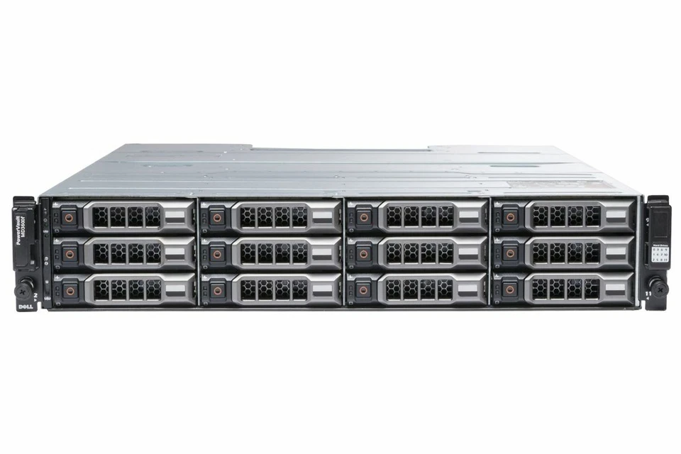 Dell PowerVault MD3600f 12 x 3TB 7.2K 2 x Controller Fibre Channel Storage Array - Image 1 of 2