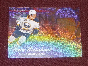 2014-15 Fleer Showcase Sam Reinhart Flair Blue Ice 23/99 RC 1/1 His JSY# Rookie - Picture 1 of 2