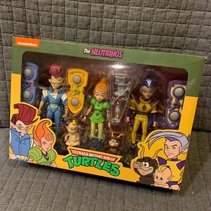 NECA Teenage Mutant Ninja Turtles The Neutrinos TMNT In Hand Con Exclusive Rare - Bild 1 von 4