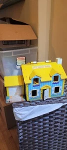 Fisher Price Vintage Little People Play Family House  - Picture 1 of 10