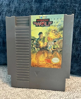 Operation Wolf (Nes, Nintendo Entertainment System) ¡Probado y funcionando! Foto 1 de 4