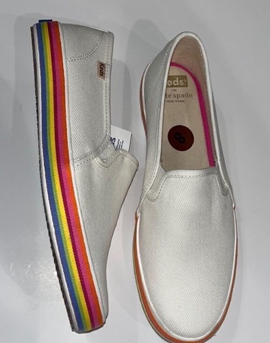 Sneakers slipon Kate Spade X Keds 8M nuove con etichetta