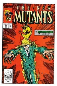 New Mutants #64 (1987) NM "Instant Replay" dealing with Cypher's death - Picture 1 of 2