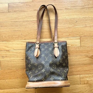 Louis Vuitton Petit Bag Monogramma Tela Marrone - Foto 1 di 17