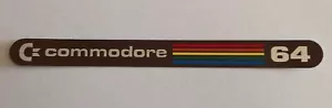 Commodore C-64 Badge Label Nameplate Logo - Classic - Picture 1 of 1