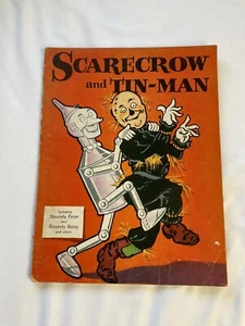 Vintage 1946 Book SCARECROW AND TIN-MAN including Peter Slovenly by W.W. Denslow - Bild 1 von 7