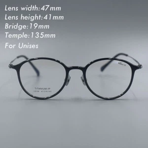 2025 new glasses Frame Black men eyeglasses young women glasses titanium glasses - Picture 1 of 21