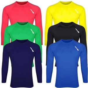 Compression Under Layer Base Thermal Long Sleeve ACADEMY PRO White Blue+ - Picture 1 of 28