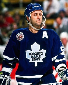 Foto de hockey de Doug Gilmour Mid-Game Action Toronto Maple Leafs 8x10 NHL - Imagen 1 de 1