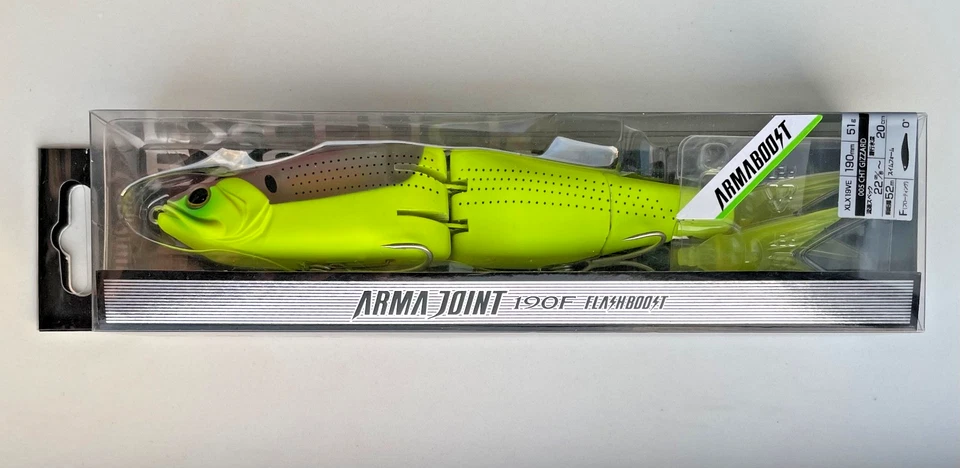 Shimano Exsence Armajoint 190F Flashboost Wobbler Angelköder Jointed Swimbait - Bild 1 von 3