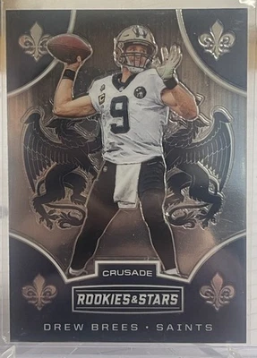 2019 Panini Rookies & Stars Crusade Drew Brees #CS-DB SAINTS CHARGERS HOF - Image 1 of 2