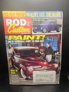 Rod & Custom Magazine, April 1999 Tim Allen 1946 Ford Cover, Original Poster - Picture 1 of 6