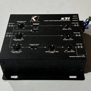 Kicker X3i 3-Way Active Crossover - Picture 1 of 11