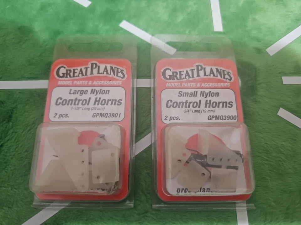 Pacotes de buzina de controle pequenos e grandes para aviões de controle remoto - Imagem 1 de 4