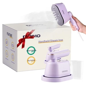 Travel Steamer, Dry & Wet 2 in 1 Portable Steamer for Clothes, 180° Rotatable... - Picture 1 of 6