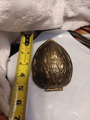 Винтажный латунный ореховый щелкунчик 5 дюймов быстрая доставка отличное состояние товара  - Изображение 1 из 4