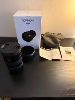 Lente Rokinon SP 50 mm f/1,2 para Canon EF *EXCELENTE* LEER DESCRIPCIÓN Foto 1 de 4