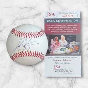 Chris Taylor Signed Autographed 2024 World Series Baseball JSA COA Dodgers - Picture 1 of 2