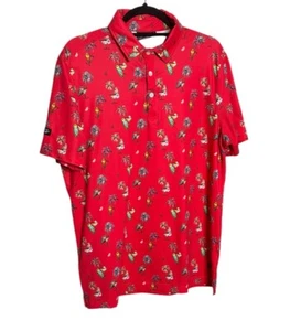 Sunday Swagger Polo Shirt Men’s Md Tiki Golf Tennis Jersey Preppy - Picture 1 of 5