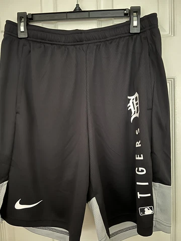 Nike Dri-FIT (MLB Detroit Tigers) Authentic Collection Training Shorts Men’s M Cover