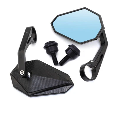 Espejo retrovisor lateral negro con atornillable M12 para BMW R nineT Scrambler Urban Foto 1 de 4