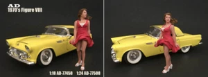 70s Style Figure VIII Figur Sexy Model 1:24 American Diorama AD-77508 - Imagen 1 de 1
