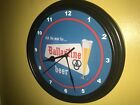 Ballantine Beer Bar Advertising Man Cave Clock Sign
