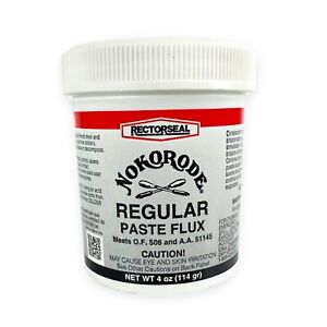 RectorSeal 14010 Nokorode Regular Soldering Paste Flux 4 oz. No-Odor Lead-Free